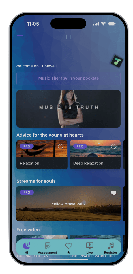 Tunewell app